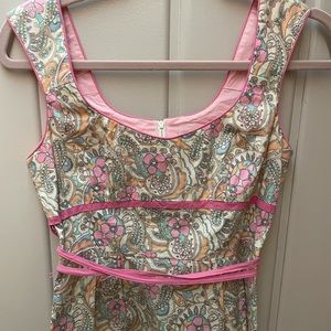 Darling Nanette Lenore Print Cotton Bustier